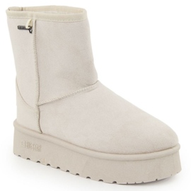 Big Star snestøvler til kvinder OO274897 med TEX-membran beige