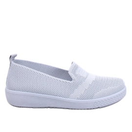 Damesokkesneakers, grå