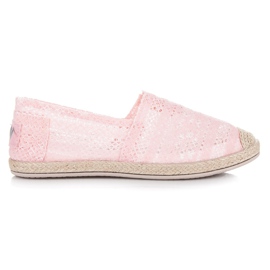 Balada Slip-on espadriller lyserød