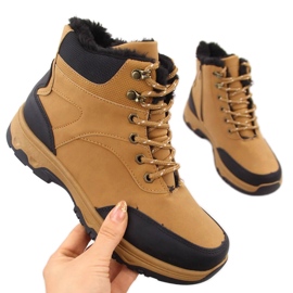 Vanhorn kamel trekking støvler beige