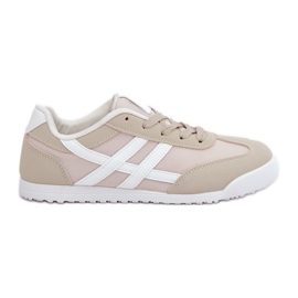 Lave sneakers til kvinder, beige