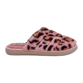 Leopard pelssko til kvinder Inblu EK000008 Pink lyserød