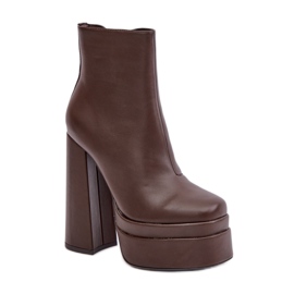 Step in style Støvler Model Selahra JA-26 Chokolade - Træd med stil brun
