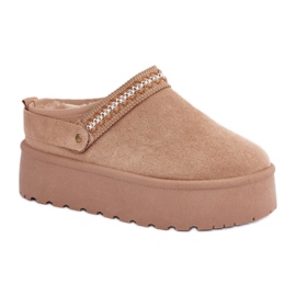 Snestøvler Model Selithria PL361 Beige - Step in style