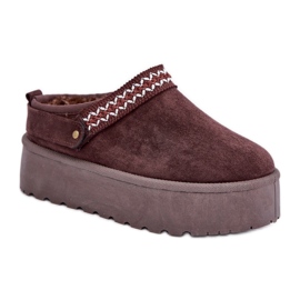 Step in style Snestøvler Model Selithria PL361 Chokolade - Træd med stil brun