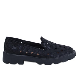 Seastar Sorte gennembrudte mokkasiner