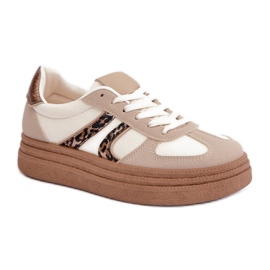 Platform Sportssko Model 8912 Beige