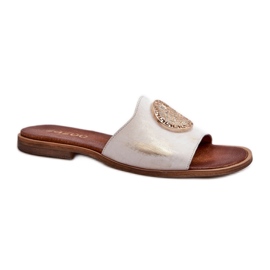 Sandal Flip-flops Model Zazoo 2938 Guld gylden