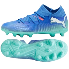 Puma Future 7 Match FG/AG sko 107945 01 blå