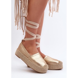 Step in style Espadriller Model Tailesse C-285 Guld - Træd med stil