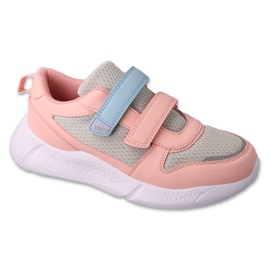 Børnesport Befado med velcro 452Y003 pink lyserød