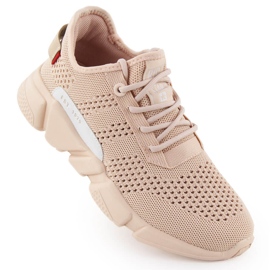 Nøgen tekstil sportssko Big Star JJ274272 beige