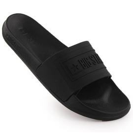 Sorte sportsflip-flops til kvinder Big Star OO274044