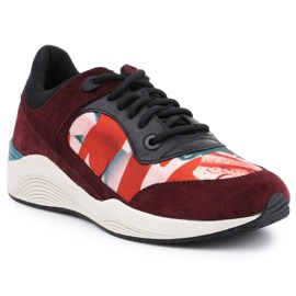 Geox D Omaya C D540SC-0AN22 livsstilssko rød