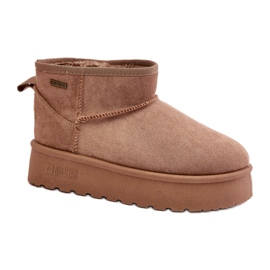 Lav platform snestøvler Big Star OO274A100 Beige