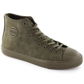Big Star OO174250 Grønne isolerede sneakers