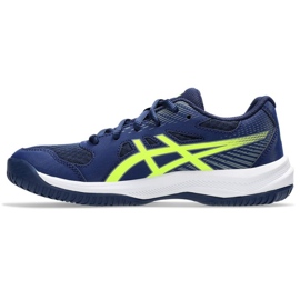 Asics Upcourt 6 Gs 1074A045 400 volleyballsko blå