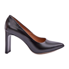 Lewski Shoes Elegante pumper lavet af naturligt læder på Lewski Post 2659/2043 Sort