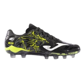 Joma Supercopa 2401 Black Lemon Fluor Company Ground sort