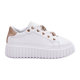 Kvinders sneakers med hvide stifter