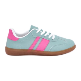 Lav kvinders sneakers med Eco Leather Mint grøn