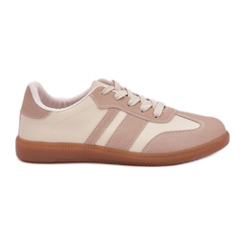 Lav kvinders sneakers med Eco Leather Beige