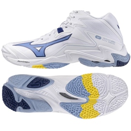 Mizuno Wave Lightning Z8 Mid V1GA240597 Hvide sko