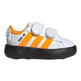 Adidas Droids Grand Court CF og IH1140 velcro sko hvid