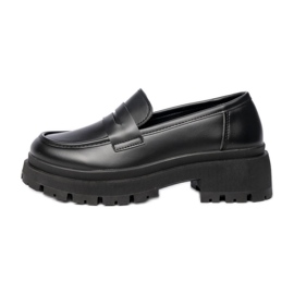 Kvinders sorte loafers