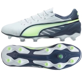Puma King Match FG/AG 107863-03 Hvide sko