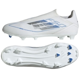 Adidas f50 liga ll fg/mg IE1241 hvide sko