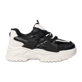 Kvinders sorte sneakers