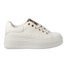 Kvinders hvide sports -sneakers