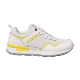 Kvinders hvide sports -sneakers