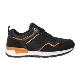 Kvinders sorte sports -sneakers