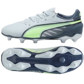 Puma King Match Jr FG/AG 108048-03 Hvide sko