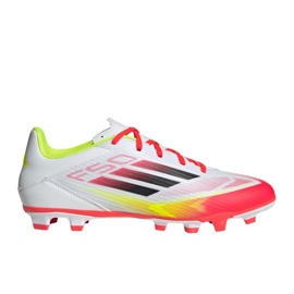 Adidas F50 Club FG/MG IE1243 Hvide fodboldsko