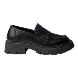 Kvinders via Giulia Nero Loafers sort