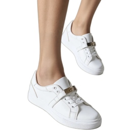 Kvinders sneakers lunaria sølv hvid