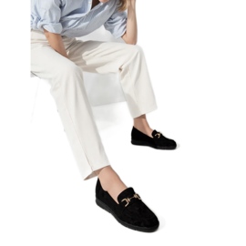 Kvinders lunova sorte loafers