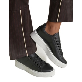 Kvinders sneakers mandag al sort sort
