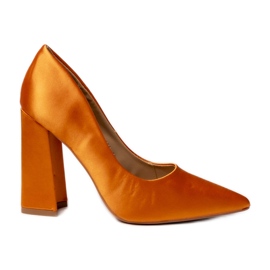 Kvinders kalkpumper orange