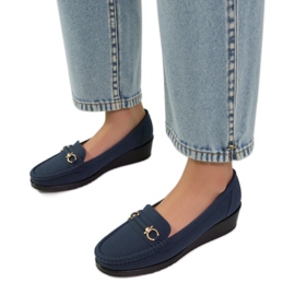Kvinders Mirena Blue Loafers blå