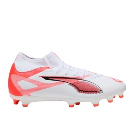 Puma Ultra 5 Play+ FG/AG 108168 01 Fodboldsko hvid