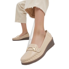 Kvinders velora beige loafers