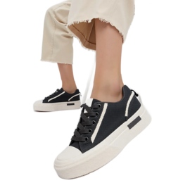 Kvinders sneakers lunor sort