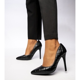 Kvinders Novara Black High Heels sort