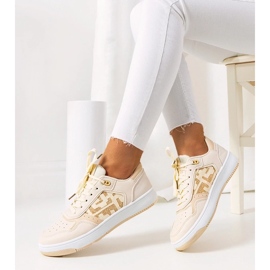 D/GMR Richie beige sneakers til kvinder