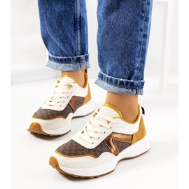 D/GMR Brune Isham sneakers til kvinder beige