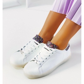 D/GMR Hvide sneakers med Alfaro lysdioder